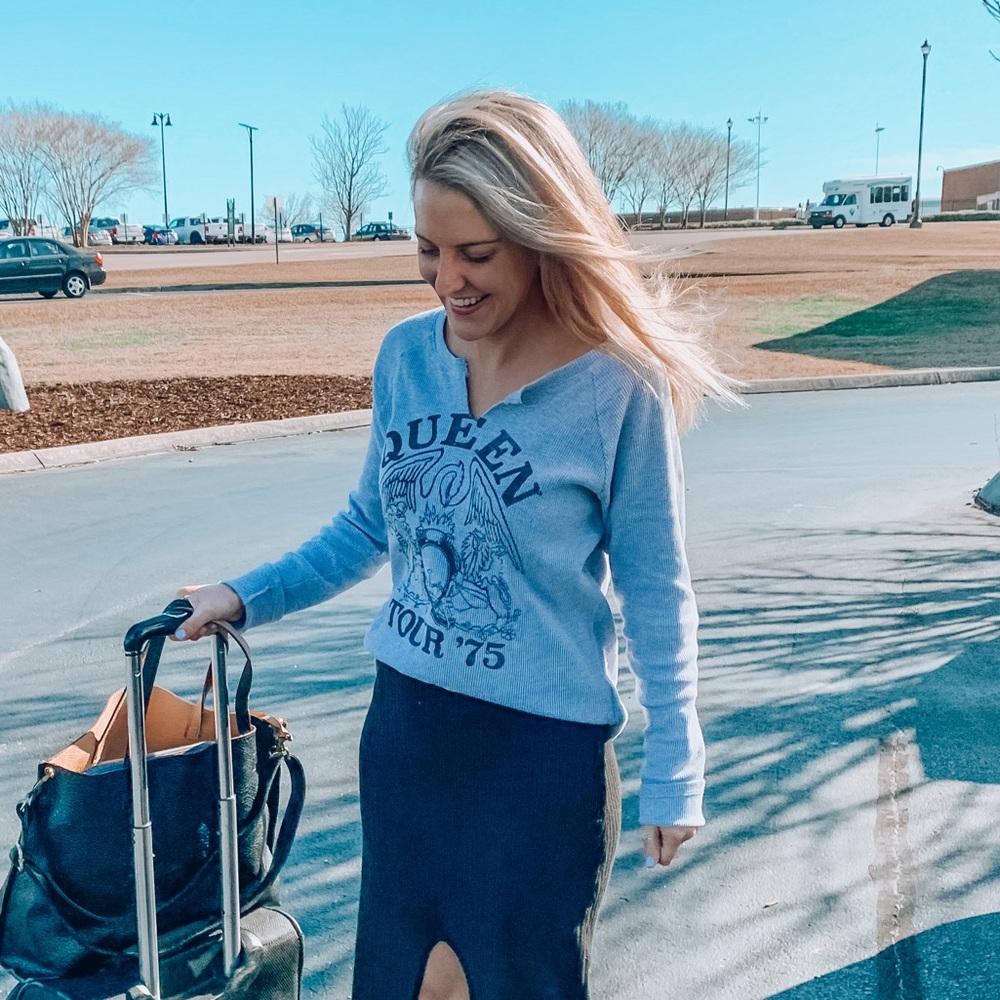 Free People graphic tee